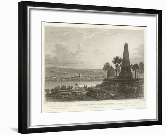 Neuweid and Monument of General La Hoche-William Tombleson-Framed Giclee Print