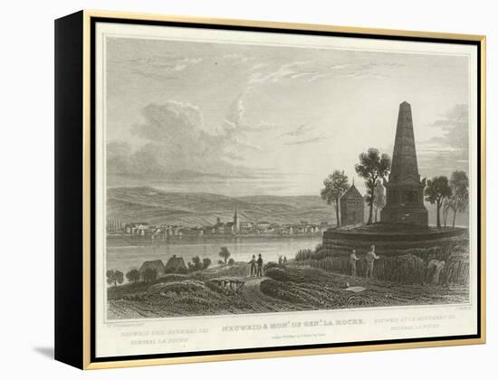 Neuweid and Monument of General La Hoche-William Tombleson-Framed Premier Image Canvas