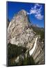 Nevada Fall, Half Dome and Liberty Cap, California, Usa-Russ Bishop-Mounted Photographic Print