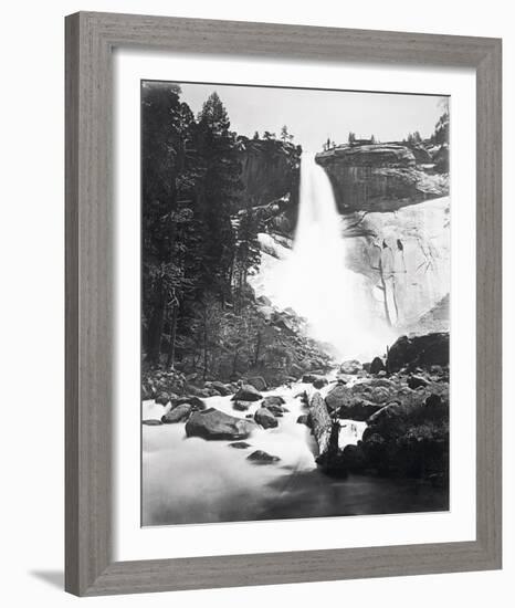 Nevada Fall, Yosemite-Carleton E Watkins-Framed Giclee Print