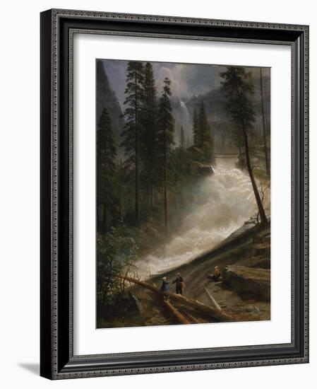 Nevada Falls, Yosemite, 1872 or 1873-Albert Bierstadt-Framed Giclee Print