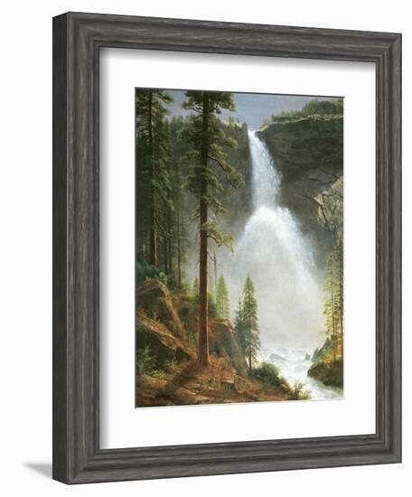 Nevada Falls-Albert Bierstadt-Framed Art Print