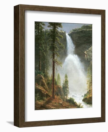 Nevada Falls-Albert Bierstadt-Framed Art Print