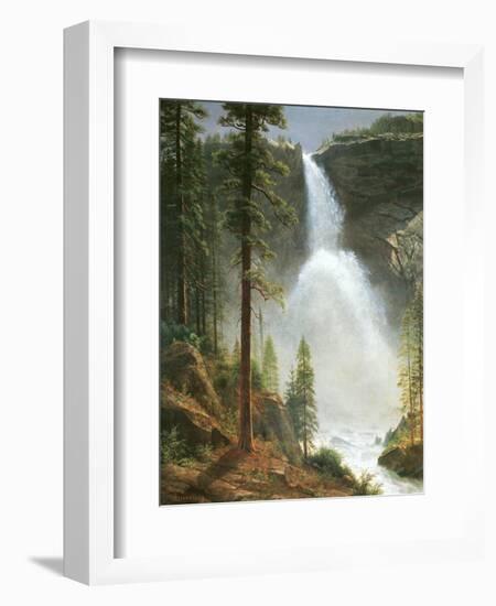 Nevada Falls-Albert Bierstadt-Framed Art Print