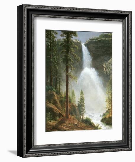 Nevada Falls-Albert Bierstadt-Framed Art Print