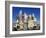 Nevada, Las Vegas, Statue of Liberty and New York New York City Skyline Reproduction, USA-Christian Kober-Framed Photographic Print