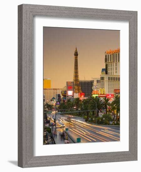 Nevada, Las Vegas, the Strip, USA-Alan Copson-Framed Photographic Print