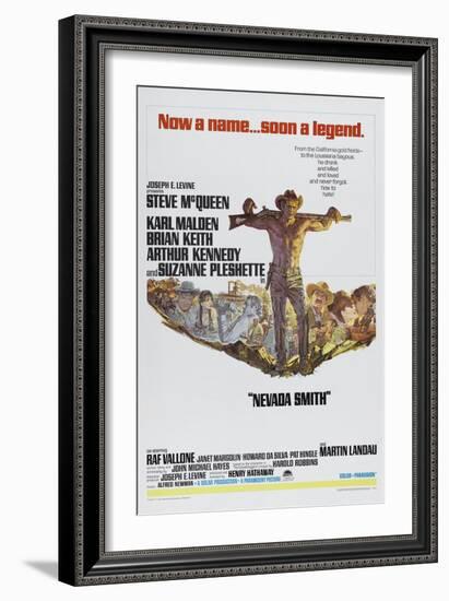 Nevada Smith, 1966-null-Framed Giclee Print