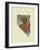 Nevada State Map-Lanre Adefioye-Framed Giclee Print