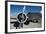 Nevada, Yerington, Twin Beech Display at Yerington Municipal Airport-Bernard Friel-Framed Photographic Print