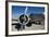 Nevada, Yerington, Twin Beech Display at Yerington Municipal Airport-Bernard Friel-Framed Photographic Print