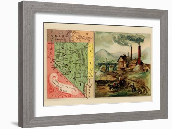 Nevada-Arbuckle Brothers-Framed Premium Giclee Print