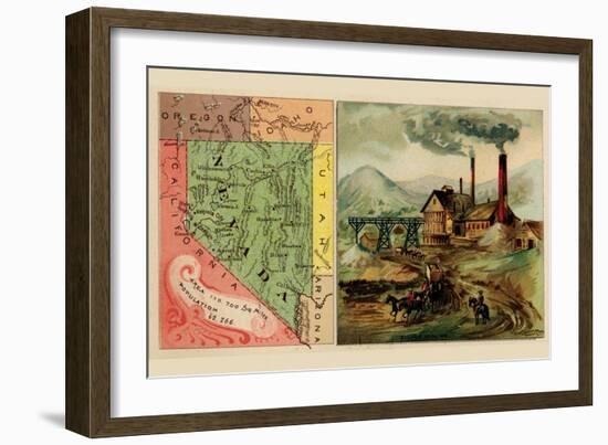 Nevada-Arbuckle Brothers-Framed Premium Giclee Print