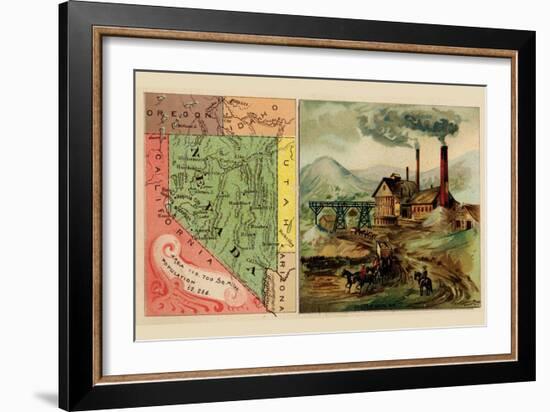 Nevada-Arbuckle Brothers-Framed Premium Giclee Print