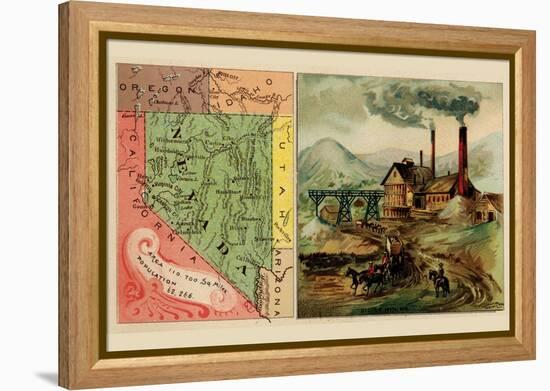 Nevada-Arbuckle Brothers-Framed Stretched Canvas