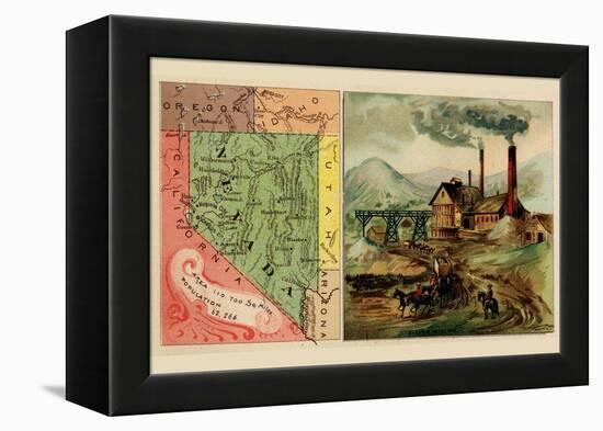 Nevada-Arbuckle Brothers-Framed Stretched Canvas