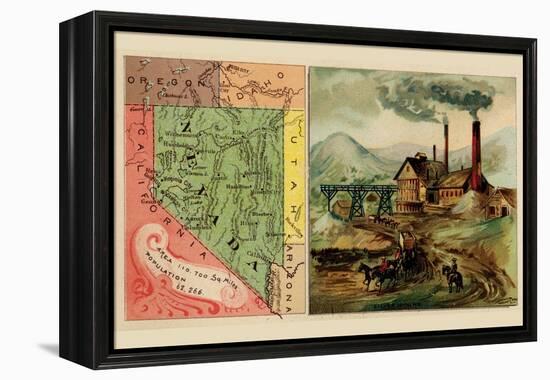 Nevada-Arbuckle Brothers-Framed Stretched Canvas