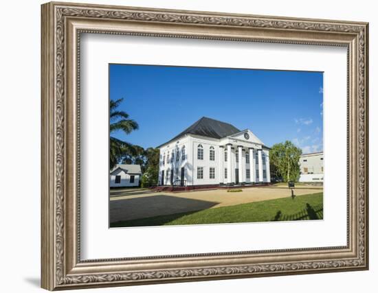 Neveh Shalom Synagogue, UNESCO World Heritage Site, Paramaribo, Surinam, South America-Michael Runkel-Framed Photographic Print