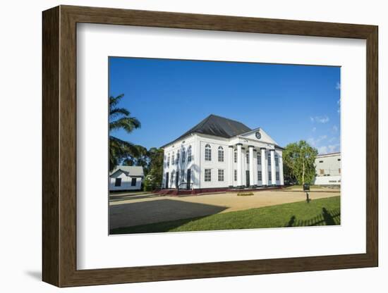 Neveh Shalom Synagogue, UNESCO World Heritage Site, Paramaribo, Surinam, South America-Michael Runkel-Framed Photographic Print
