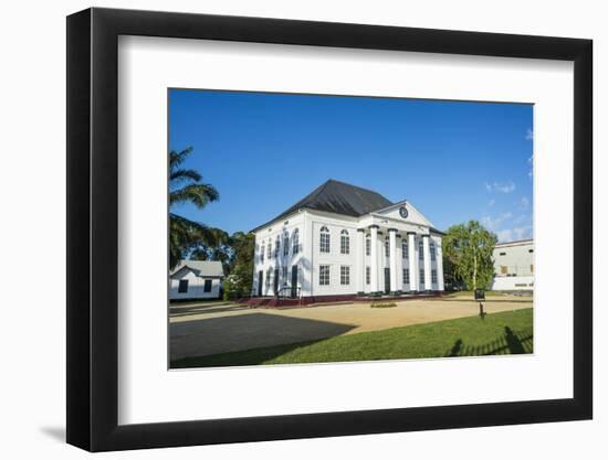 Neveh Shalom Synagogue, UNESCO World Heritage Site, Paramaribo, Surinam, South America-Michael Runkel-Framed Photographic Print