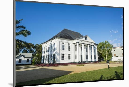 Neveh Shalom Synagogue, UNESCO World Heritage Site, Paramaribo, Surinam, South America-Michael Runkel-Mounted Photographic Print