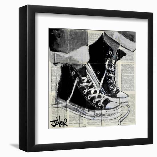 Never a Frown-Loui Jover-Framed Art Print