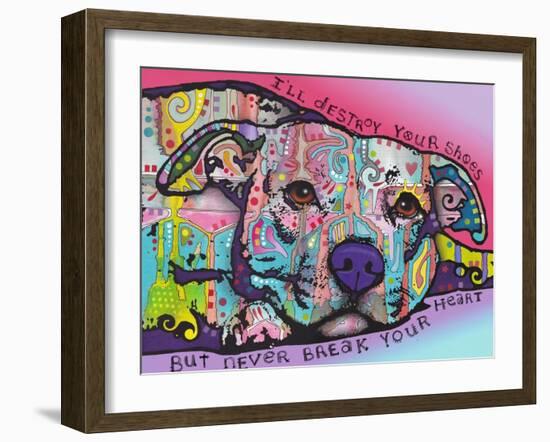 Never Break Your Heart-Dean Russo-Framed Giclee Print