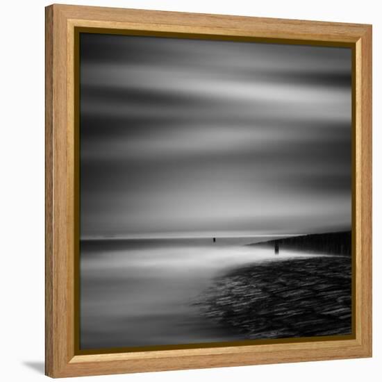 Never ceasing whisper of the sea-Yvette Depaepe-Framed Premier Image Canvas