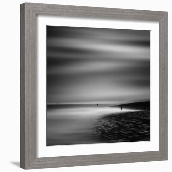 Never ceasing whisper of the sea-Yvette Depaepe-Framed Photographic Print