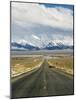 Never Ending Straight Road on US Route 50, the Loneliest Road in America, Nevada, USA-Kober Christian-Mounted Photographic Print