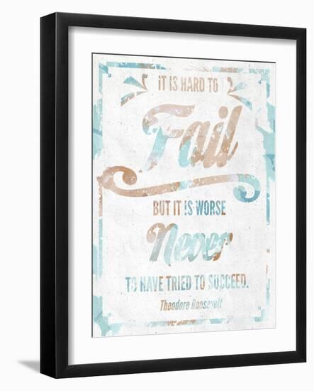 Never Fail I-SD Graphics Studio-Framed Art Print