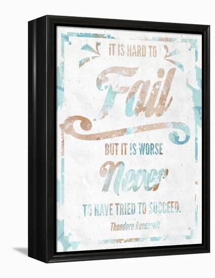 Never Fail I-SD Graphics Studio-Framed Stretched Canvas