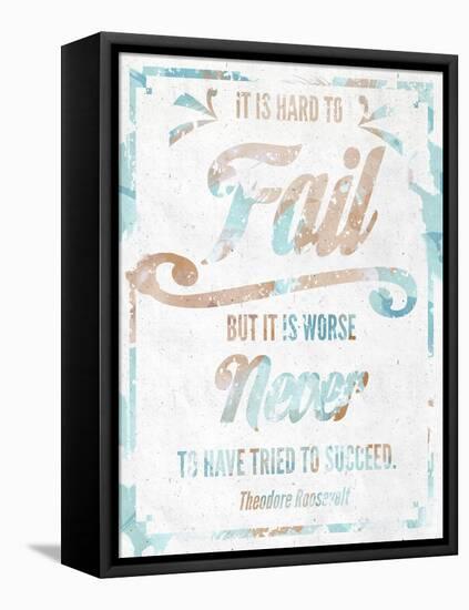 Never Fail I-SD Graphics Studio-Framed Stretched Canvas