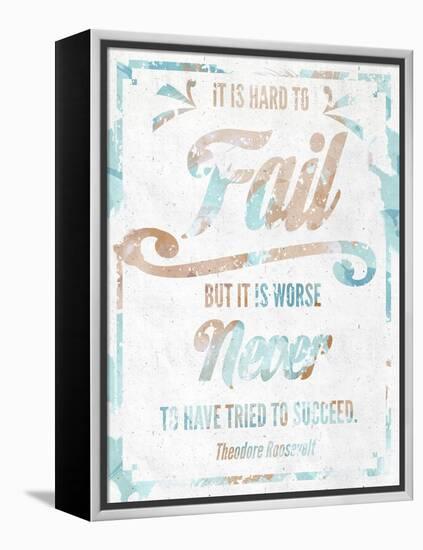 Never Fail I-SD Graphics Studio-Framed Stretched Canvas