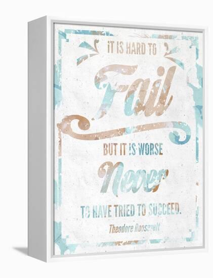 Never Fail I-SD Graphics Studio-Framed Stretched Canvas