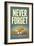 Never Forget - Snack Cakes Plastic Sign-null-Framed Art Print