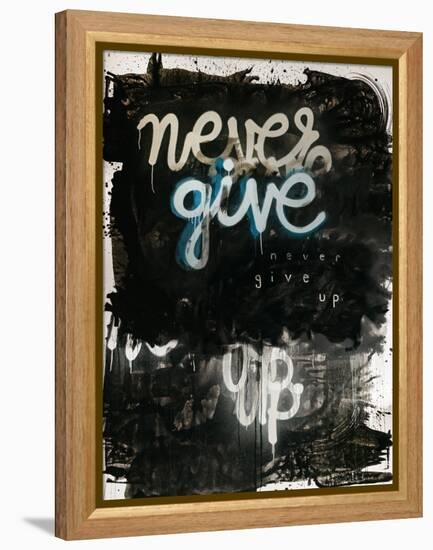 Never Give Up-Kent Youngstrom-Framed Stretched Canvas