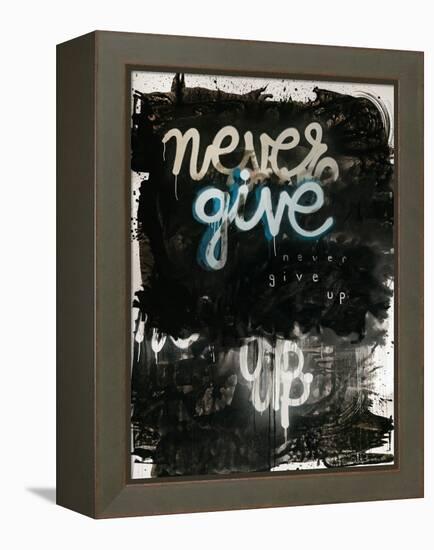 Never Give Up-Kent Youngstrom-Framed Stretched Canvas