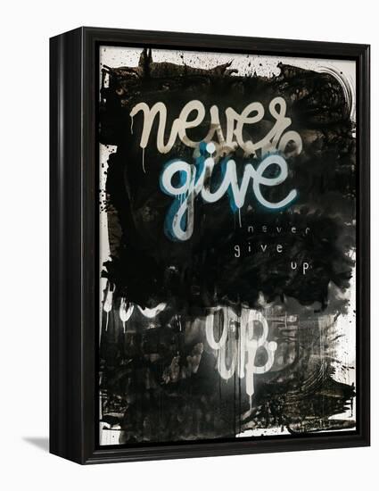 Never Give Up-Kent Youngstrom-Framed Stretched Canvas