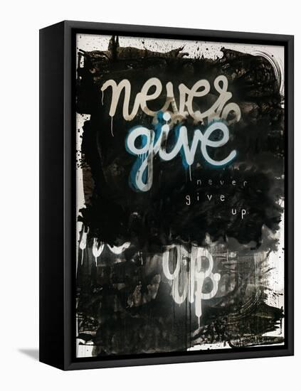 Never Give Up-Kent Youngstrom-Framed Stretched Canvas