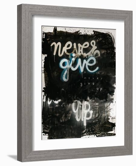 Never Give Up-Kent Youngstrom-Framed Art Print