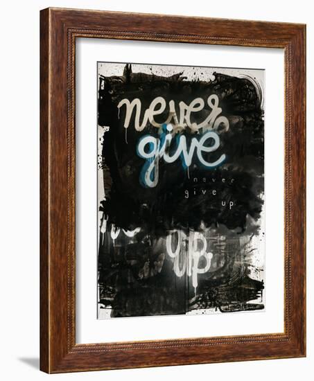 Never Give Up-Kent Youngstrom-Framed Art Print