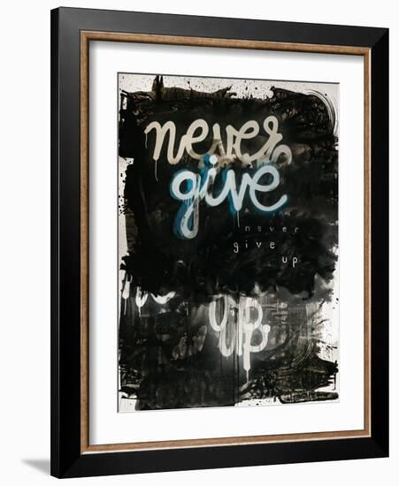 Never Give Up-Kent Youngstrom-Framed Art Print