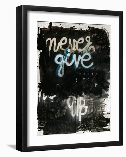 Never Give Up-Kent Youngstrom-Framed Art Print