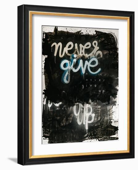 Never Give Up-Kent Youngstrom-Framed Art Print