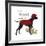 Never Hunt Alone-Dog is Good-Framed Art Print