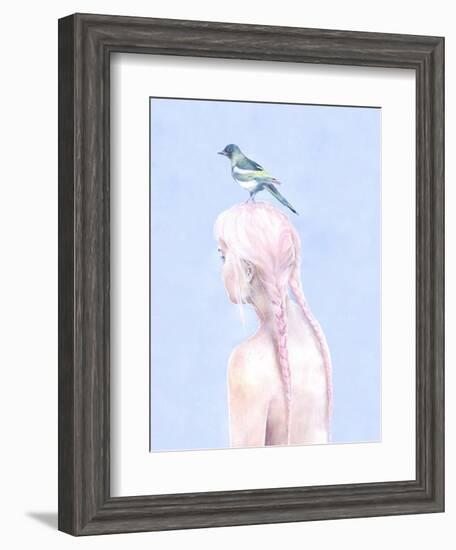 Never Learned to Fly-Agnes Cecile-Framed Art Print