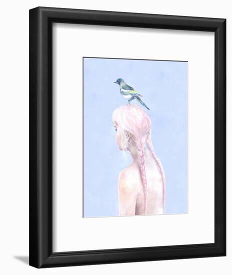 Never Learned to Fly-Agnes Cecile-Framed Art Print