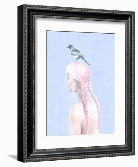 Never Learned to Fly-Agnes Cecile-Framed Art Print