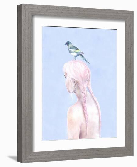 Never Learned to Fly-Agnes Cecile-Framed Art Print